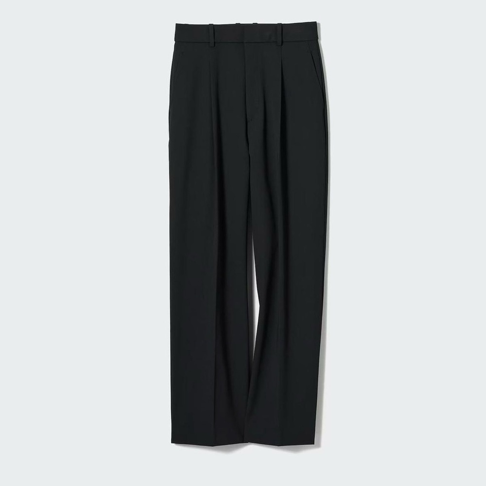 Uniqlo Women's Wide Leg Pleat Trousers
